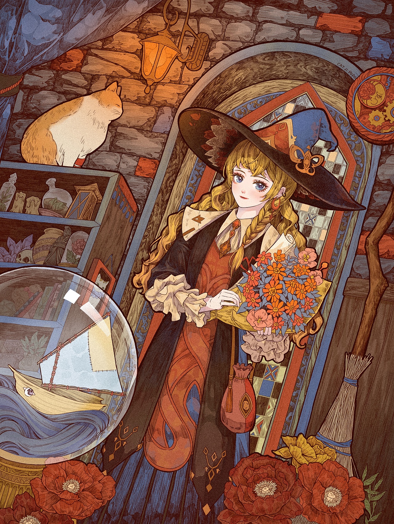2024年部分作品合集（图ZMzgzNjIwMDEy） - 商业插画 - 站酷设计师猫吉婆婆原创素材 - 站酷ZCOOL