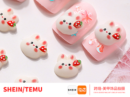 跨境|美甲可愛樹脂系列|拍攝