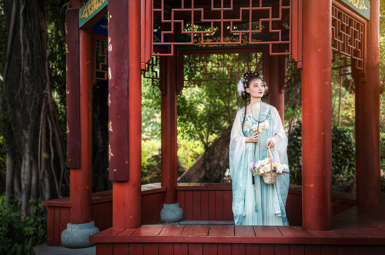 古风摄影丨《古韵幽梦：时光中的理想佳人》（图ZMzgzNjMwMDg0） - 人像摄影 - 站酷设计师莱叔叔原创素材 - 站酷ZCOOL