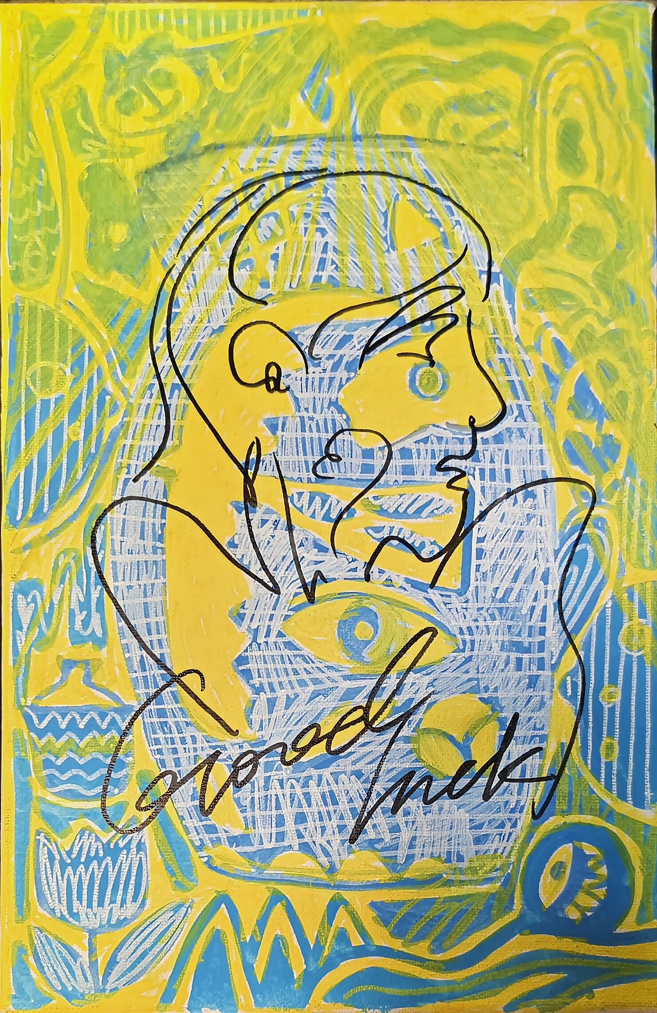 【藝術(shù)實踐】2025為自己定制平安福（圖ZMzgzNjMzNzMy） - 藝術(shù)插畫 - 站酷設(shè)計師亦十八L原創(chuàng)素材 - 站酷ZCOOL