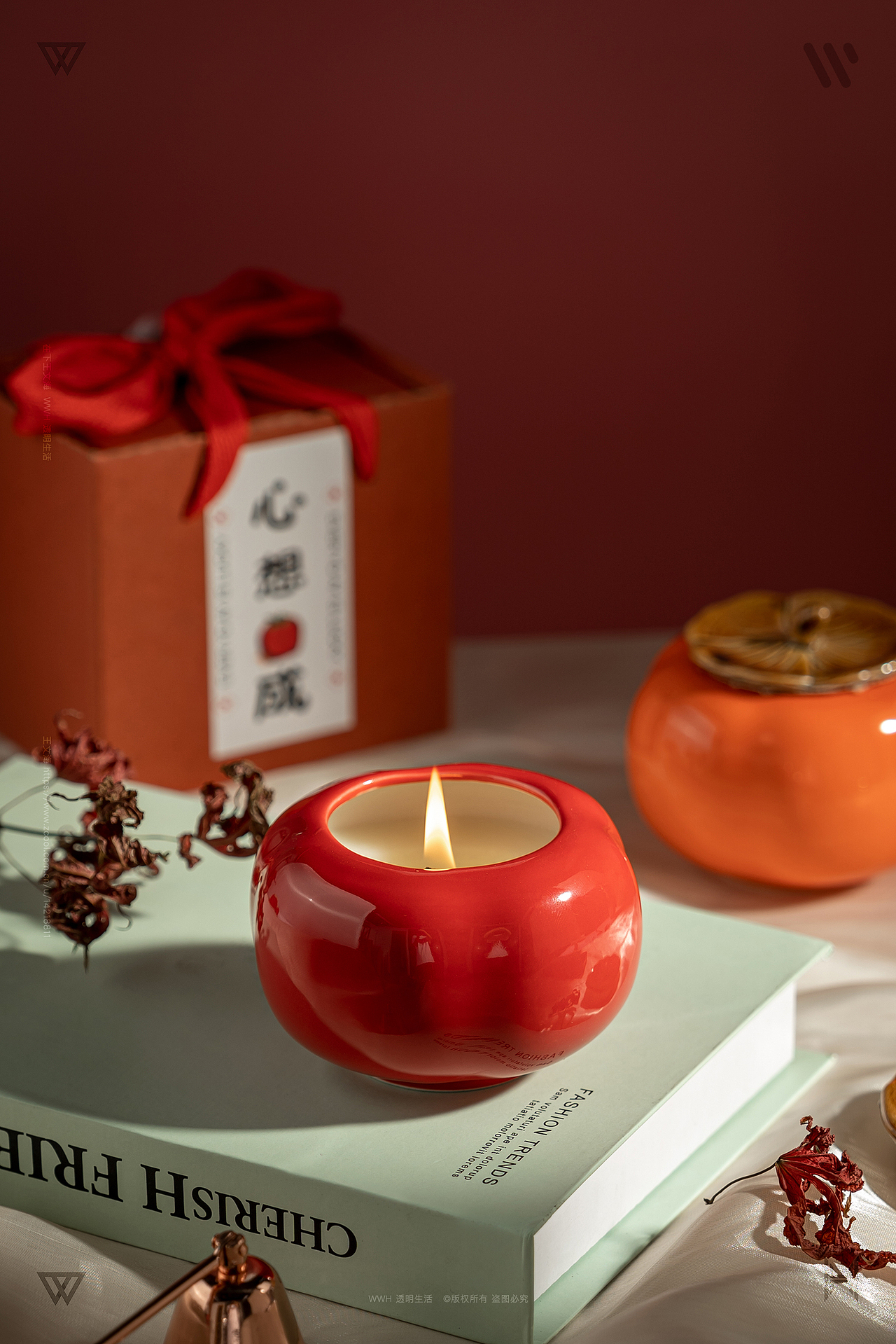 香薰蜡烛| 心想柿成| 静物摄影|（图ZMzgzNjM1OTY0） - 产品摄影 - 站酷设计师王文海原创素材 - 站酷ZCOOL