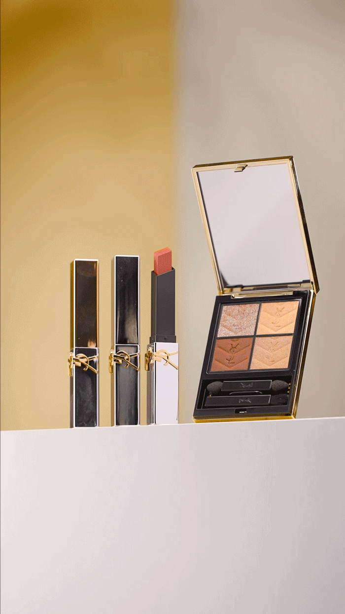 YSL金银对撞礼盒✖美妆拍摄