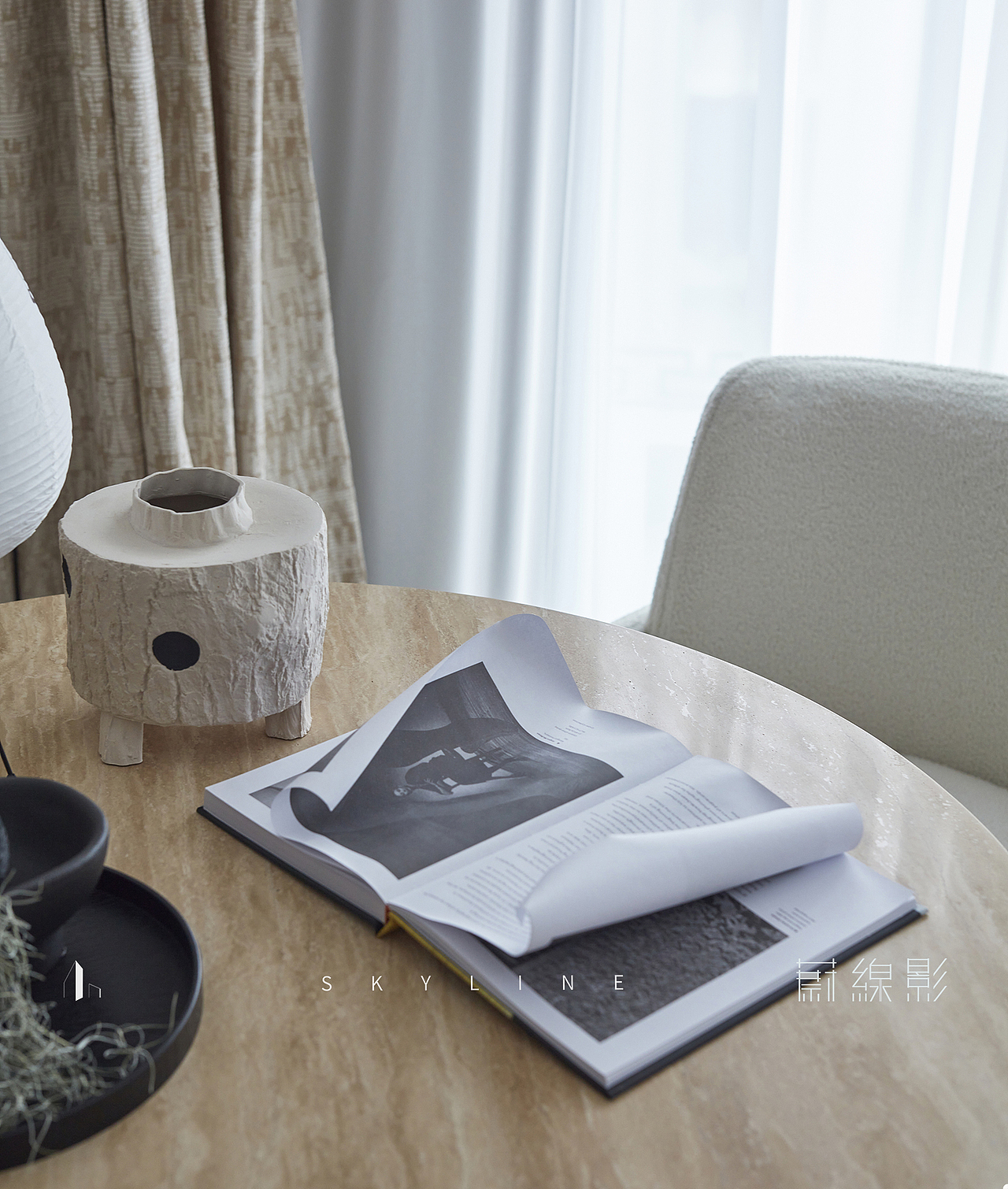 空间摄影| 211㎡的四层轻奢奶油风叠墅实景样板间拍摄