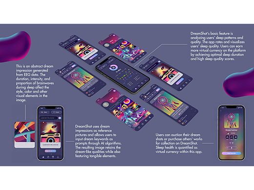 263871Dreamshot基于腦電的夢境可視化睡眠激勵平臺（個人主頁-ZNzExNzg2MDg=） - 其他 - 站酷設(shè)計師ZYJ2333原創(chuàng)素材 - 站酷ZCOOL