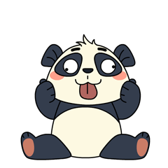 耶耶熊猫-肥健 熊猫IP/动态表情包