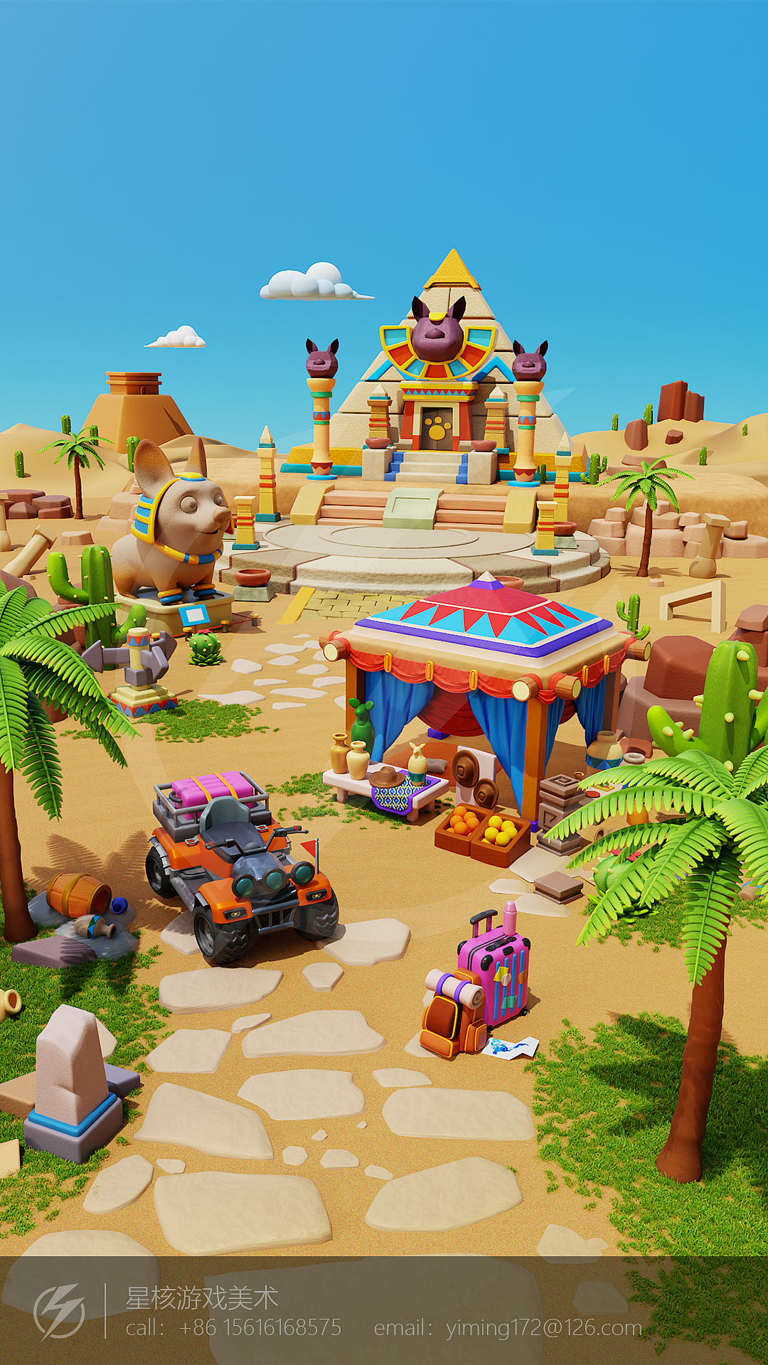 三消游戏场景--跟着游戏去了埃及看看（图ZMzgzNjU0OTI4） - 场景 - 站酷设计师暴躁碗碗原创素材 - 站酷ZCOOL