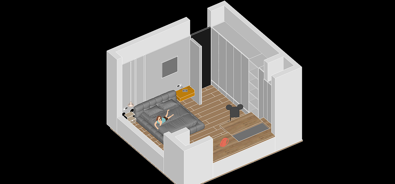 游弋之家｜MOOTHAN. DESIGN（图ZMzgzNjY0Njky） - 家装设计 - 站酷设计师末染设计原创素材 - 站酷ZCOOL
