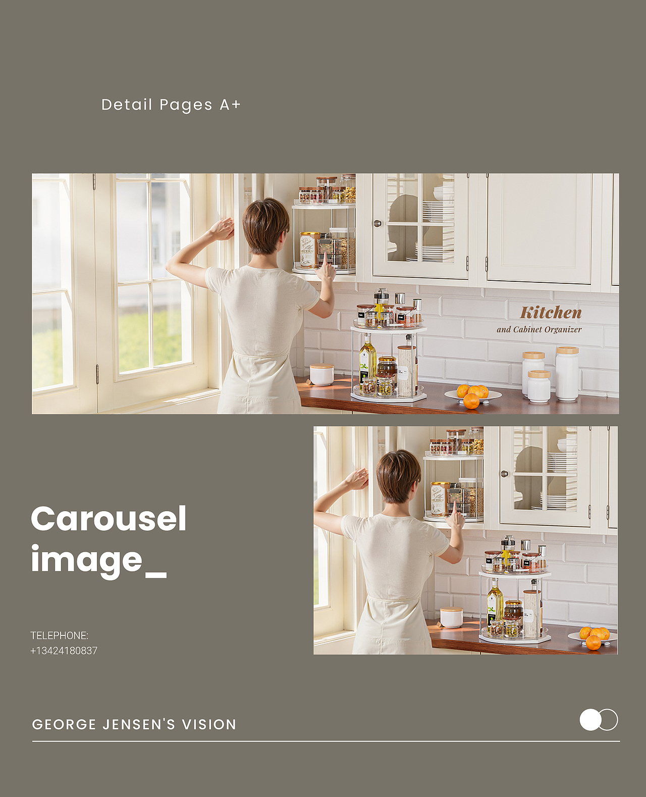 AIGC | 24年精选 圆盘置物架 ✖ 乔治杰生视觉