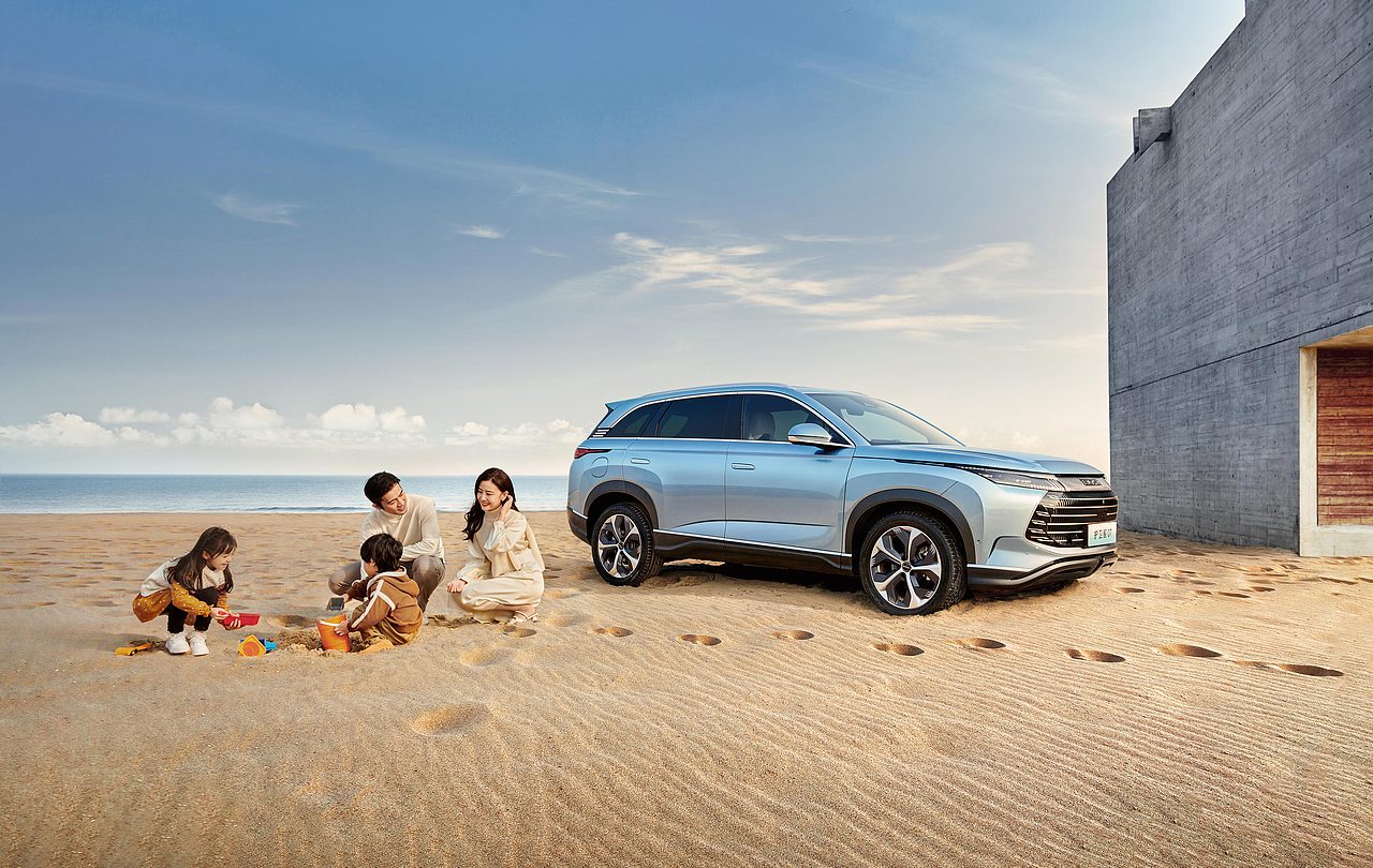 汽车修图-比亚迪护卫舰07