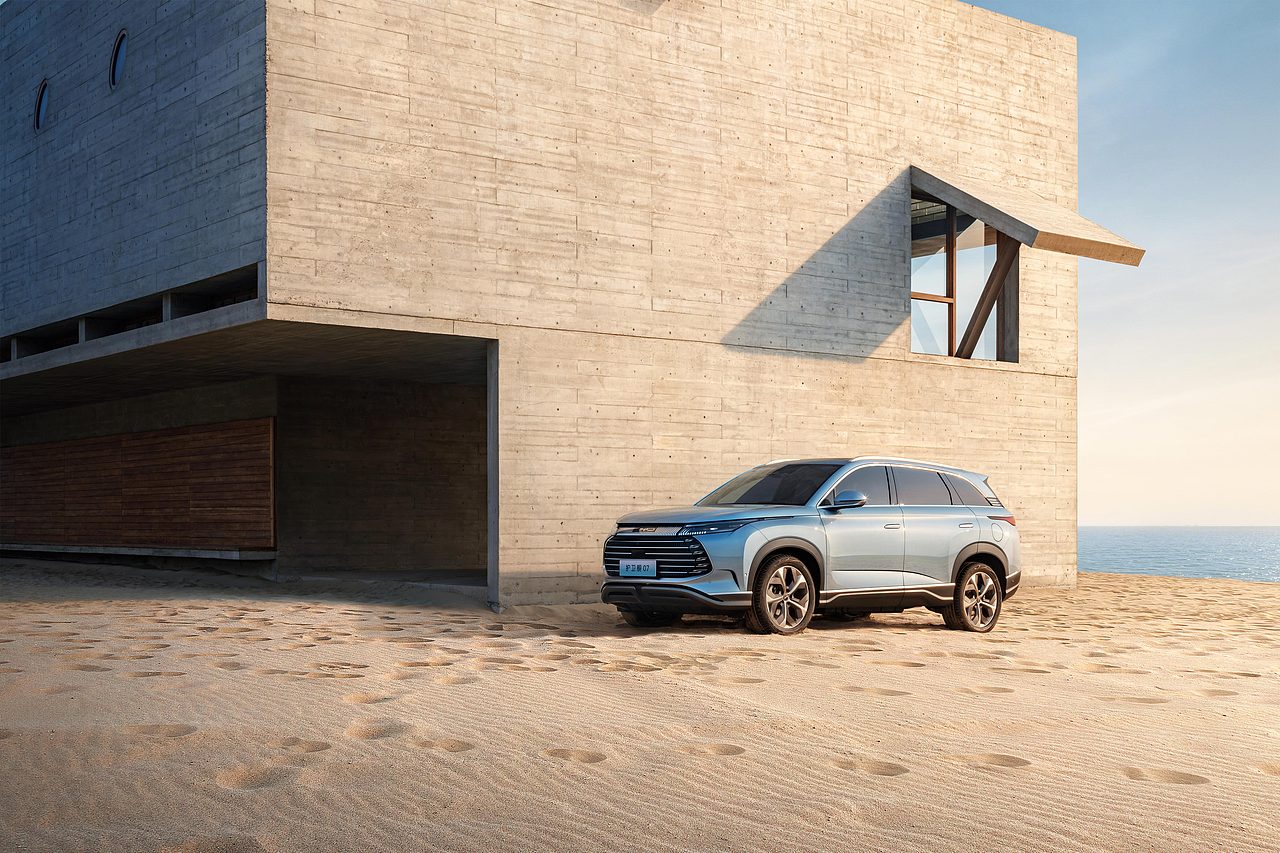 汽车修图-比亚迪护卫舰07