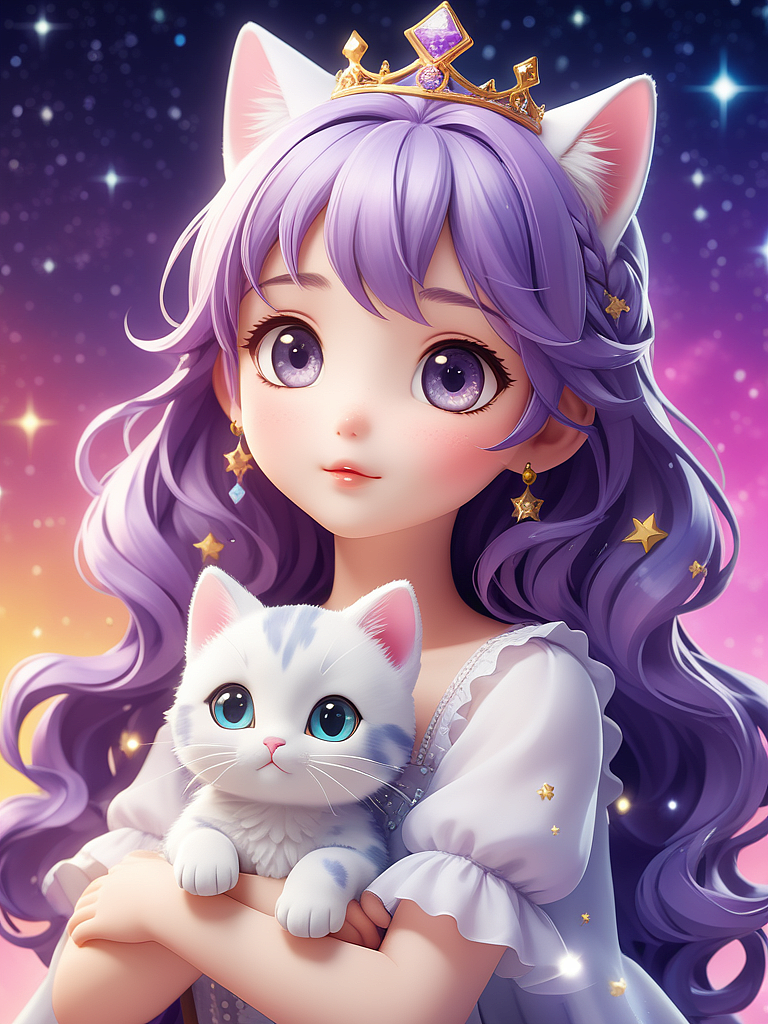 星河浪漫（图ZMzgzNjc2NDcy） - AI作品 - 站酷设计师meow小宝原创素材 - 站酷ZCOOL