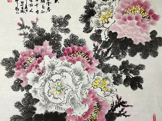 小寒思君-原创诗词国画-姚永丰