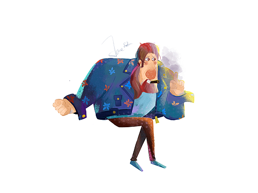 人物原创角色设计儿童插画商业插画