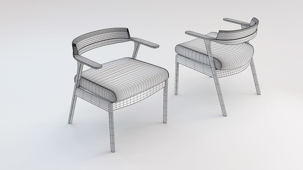 餐桌 - 电商产品建模渲染