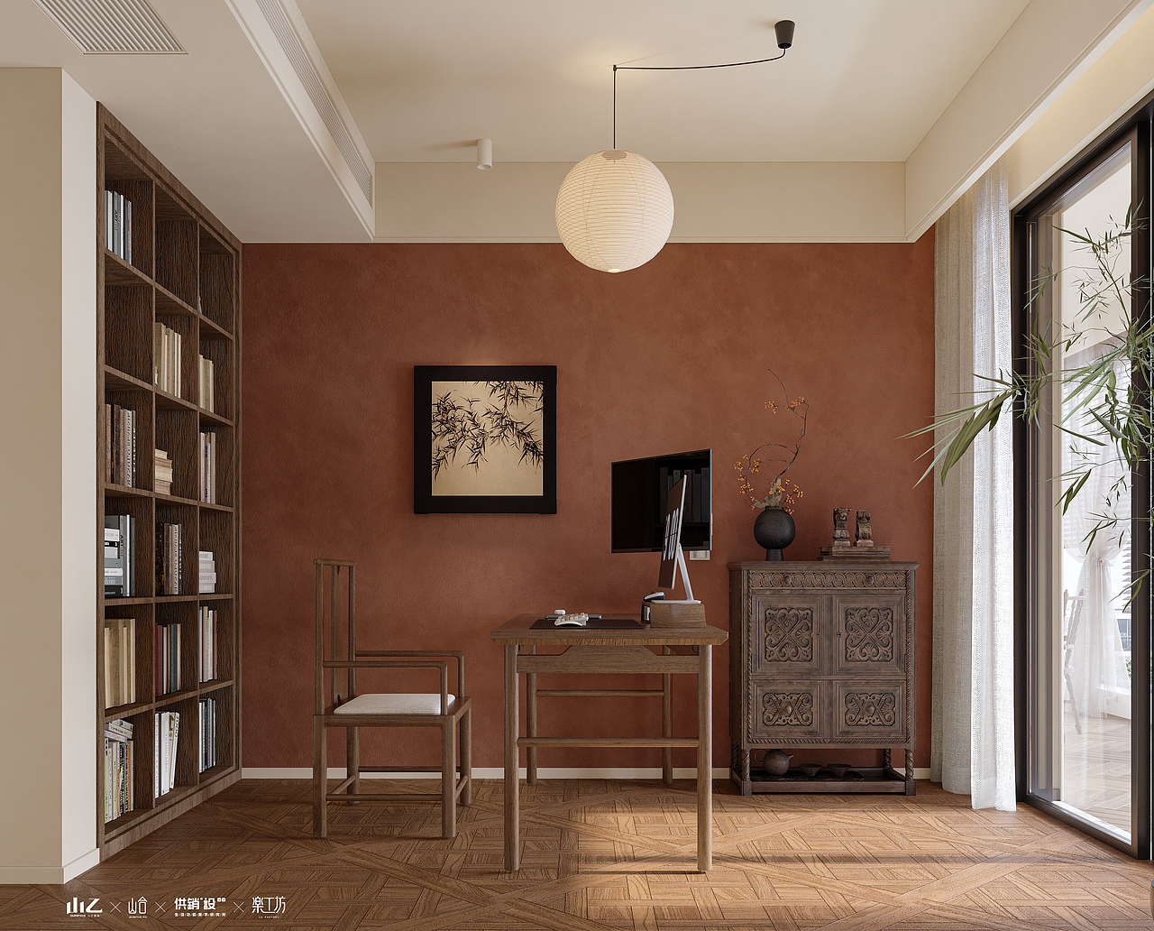 山乙丨龙湖舜山府179㎡（图ZMzgzNjgzMjMy） - 家装设计 - 站酷设计师山乙建设OURSPACE原创素材 - 站酷ZCOOL