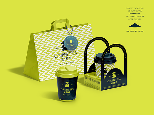 Chubby Tea武士的茶 品牌LOGO设计