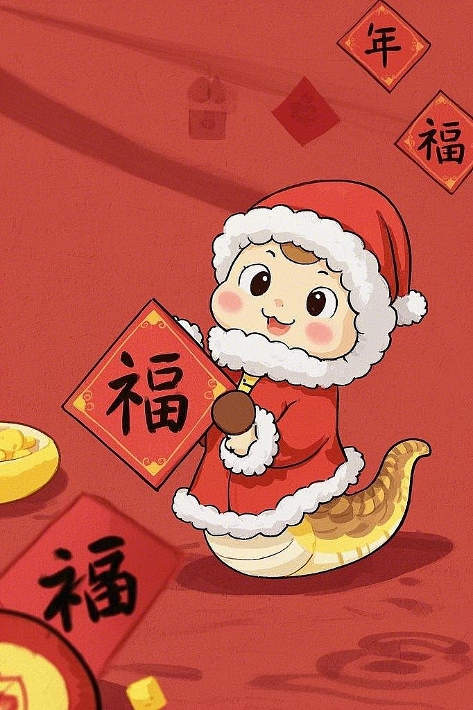 生肖蛇年贴纸（1）（图ZMzgzNjg3NTMy） - 商业插画 - 站酷设计师绝尘公子原创素材 - 站酷ZCOOL