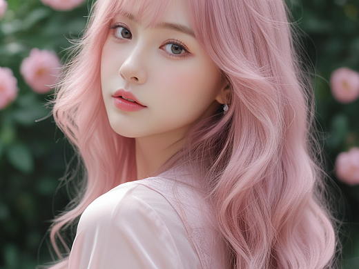 粉色头发女生10