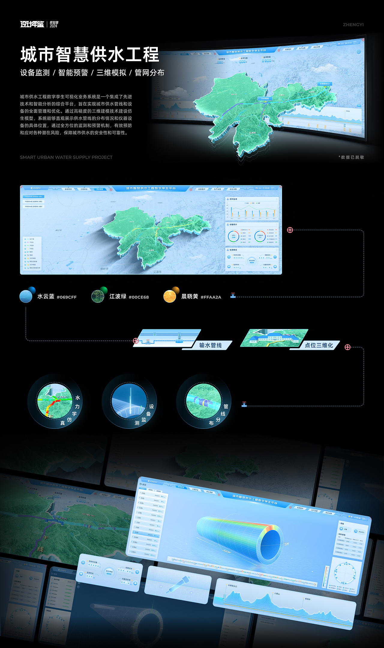 易知微2024设计年鉴(上)|数字孪生&可视化
