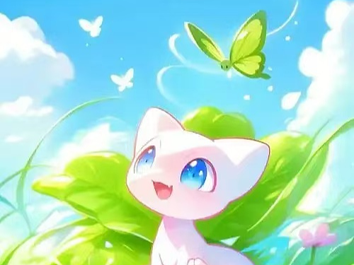 蜻蜓与猫