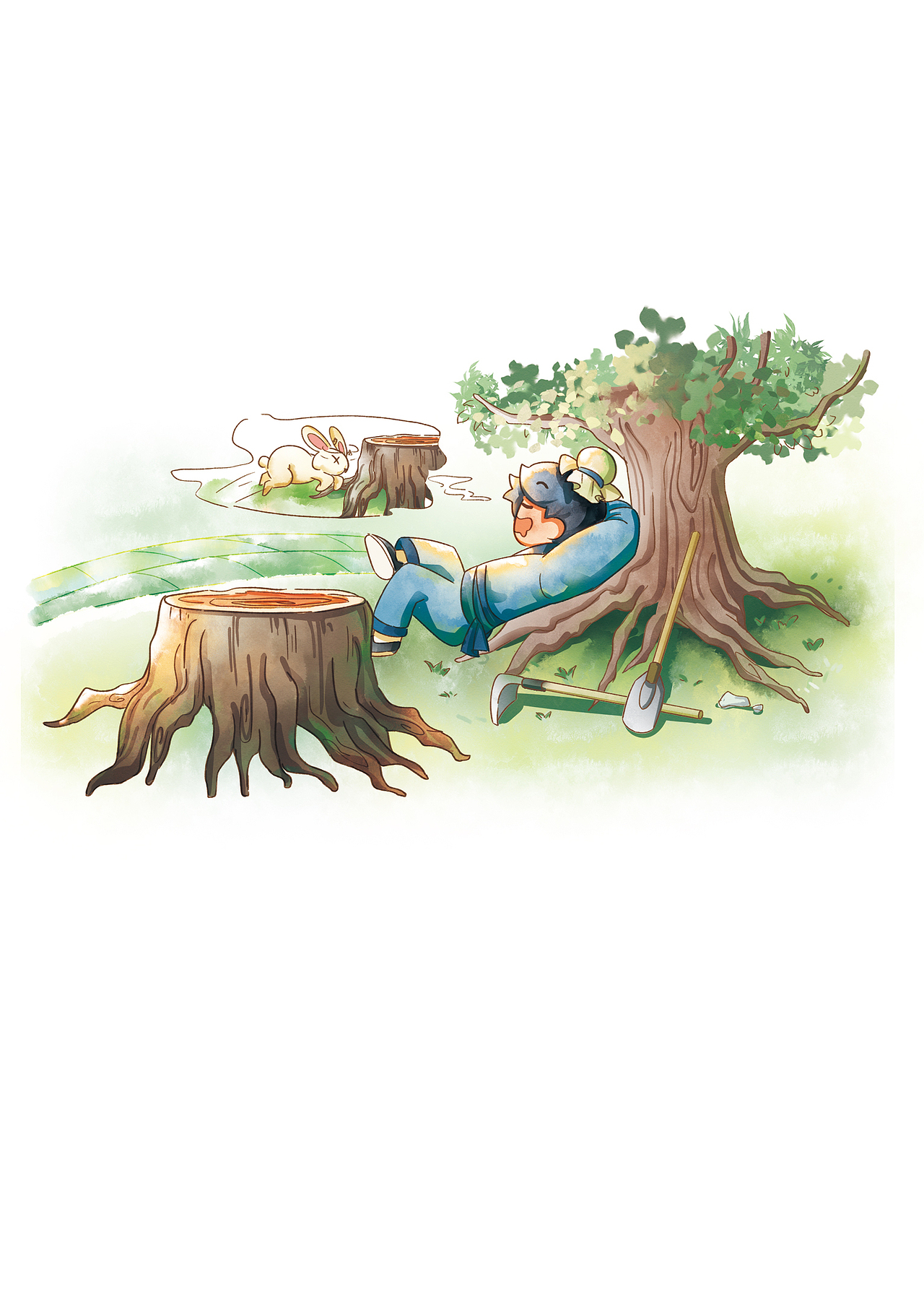 《校园里东方处世智慧》丨漫画系列、水墨(已出版)