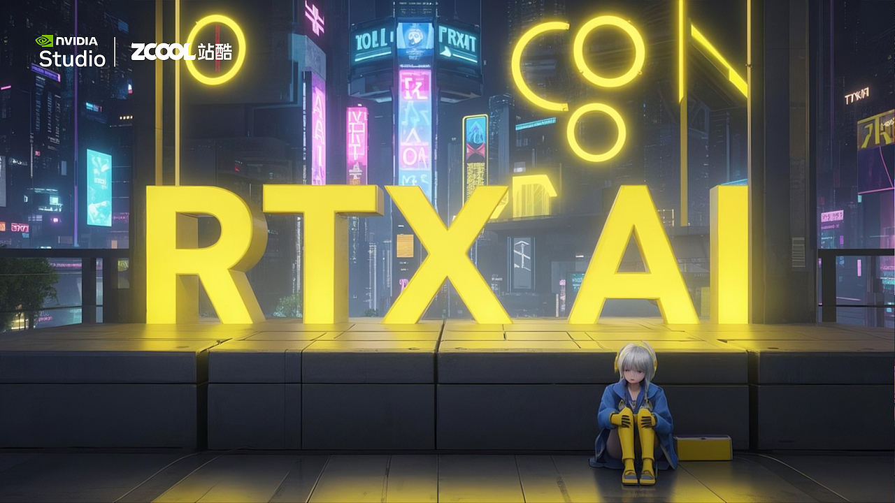 我有我选择-- RTX AI(图ZMzgzNjk1MTQ0) - 商业插画 - 站酷设计师阿绿alv原创素材 - 站酷ZCOOL