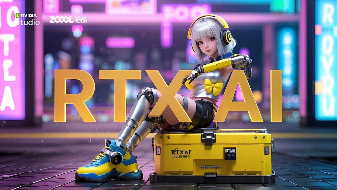 我有我选择-- RTX AI(图ZMzgzNjk1MTQ4) - 商业插画 - 站酷设计师阿绿alv原创素材 - 站酷ZCOOL