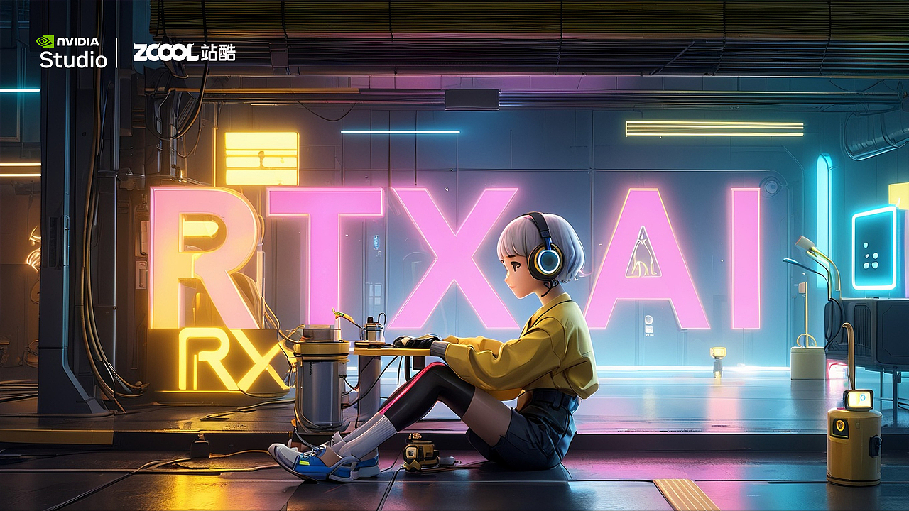 我有我选择-- RTX AI(图ZMzgzNjk1MTUy) - 商业插画 - 站酷设计师阿绿alv原创素材 - 站酷ZCOOL