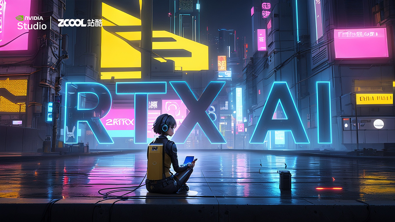 我有我选择-- RTX AI(图ZMzgzNjk1MTYw) - 商业插画 - 站酷设计师阿绿alv原创素材 - 站酷ZCOOL