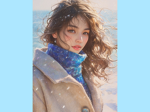 微手绘风格摄影