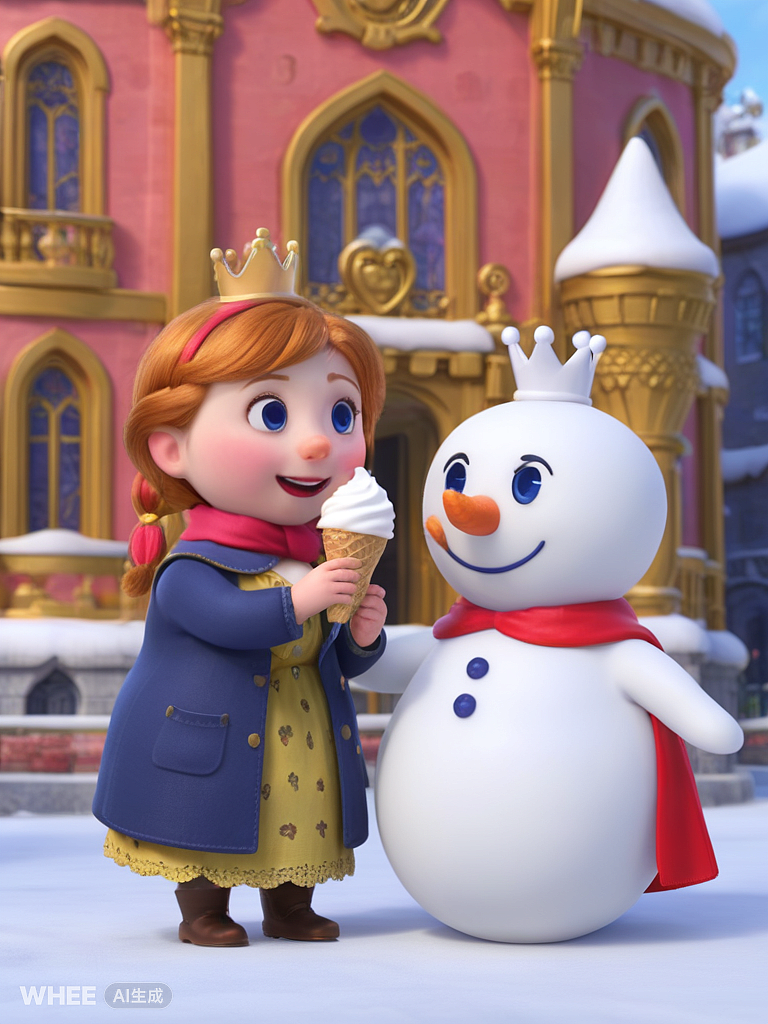 AIGC-雪王海报