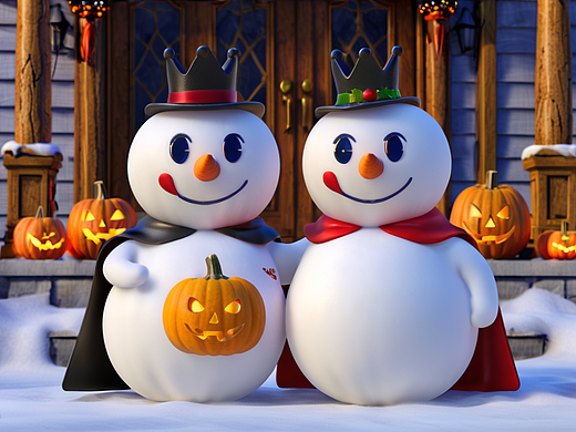 WHEE雪王AIGC海报