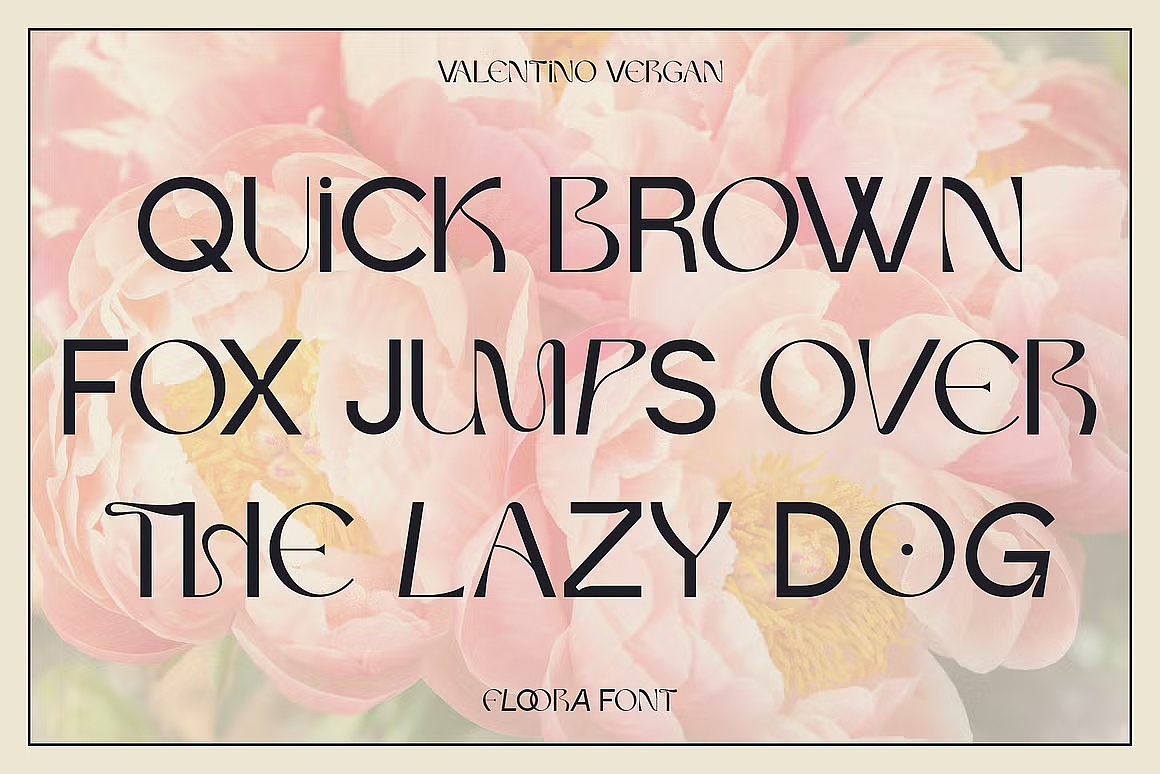 经典优雅复古时尚请柬邀请函画册杂志标题装饰英文字体