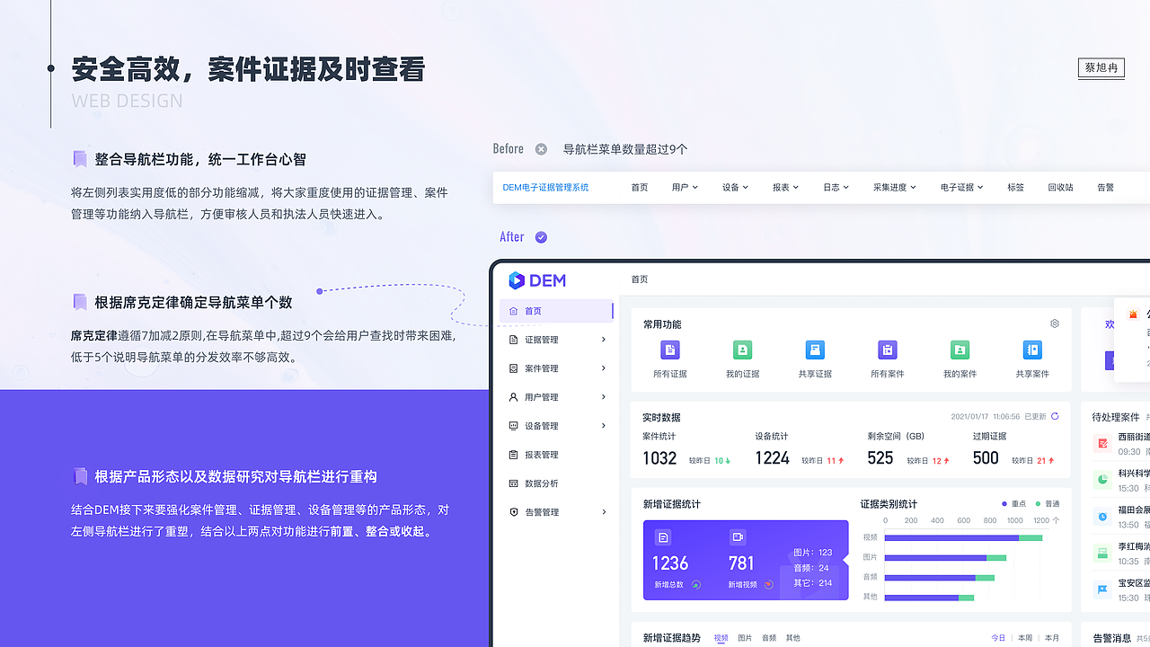 DEM电子证据存储系统改版设计（图ZMzgzNzE1NzQw） - 软件界面 - 站酷设计师是顽童阿原创素材 - 站酷ZCOOL