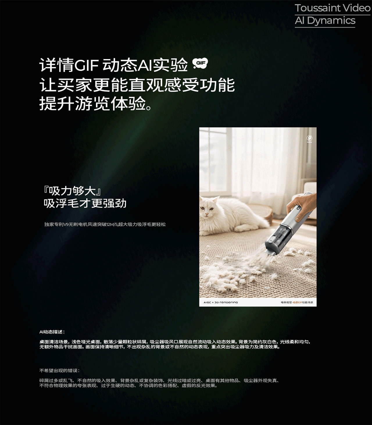 AIGC客制化产品功能场景丨详情GIF动态AI实验(图ZMzgzNzE5ODc2) - 电商 - 站酷设计师李宸源_Vision原创素材 - 站酷ZCOOL