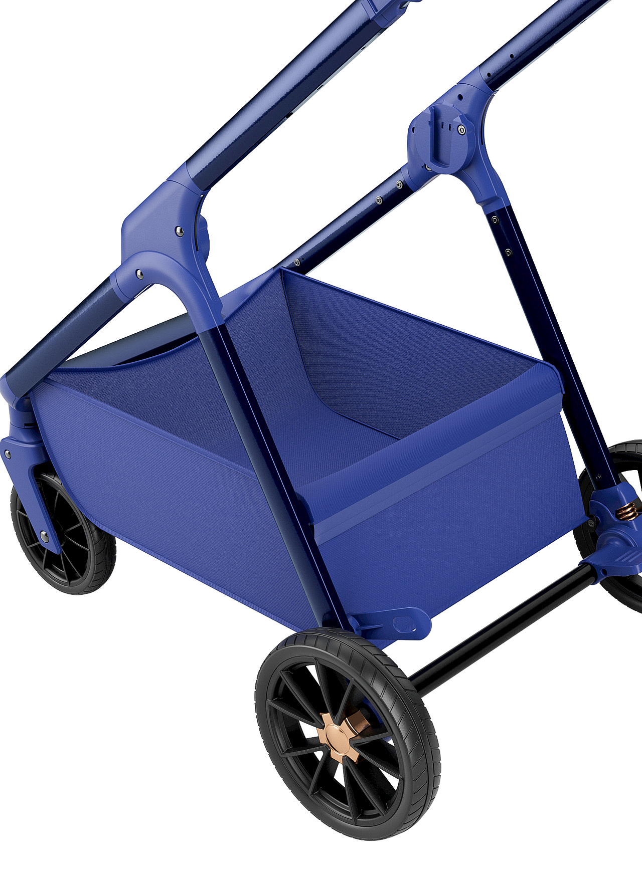 一款婴儿车3D渲染图/产品动画