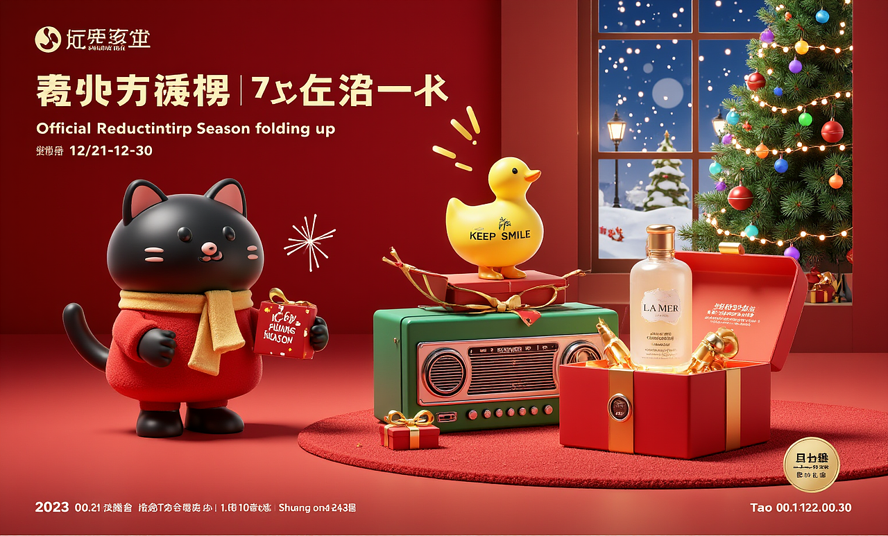 AIGC双旦（图ZMzgzNzI4NDI0） - 海报 - 站酷设计师隔壁家的苏蜀黍原创素材 - 站酷ZCOOL