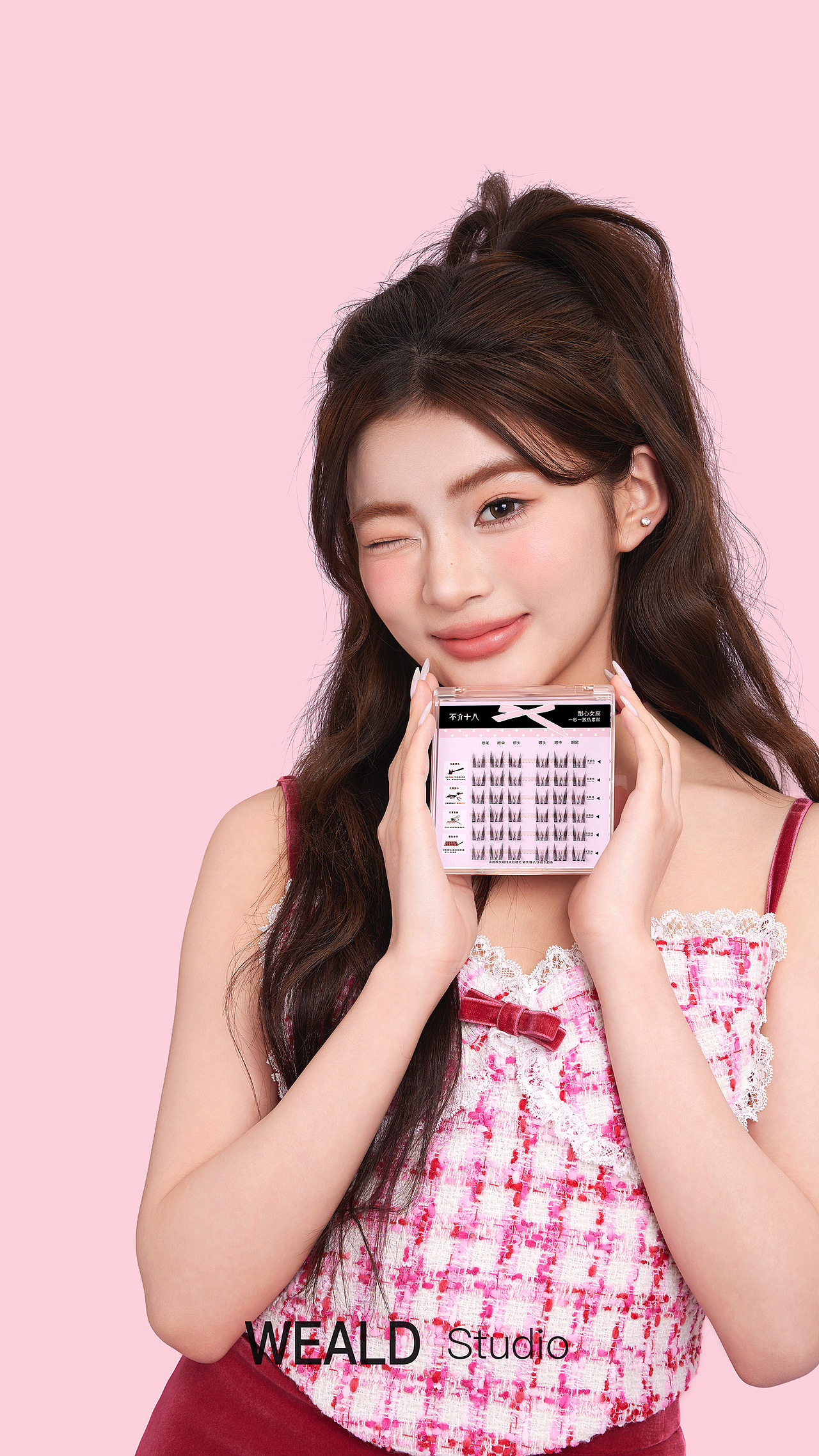 「不介十八」眼睫毛 妆面拍摄