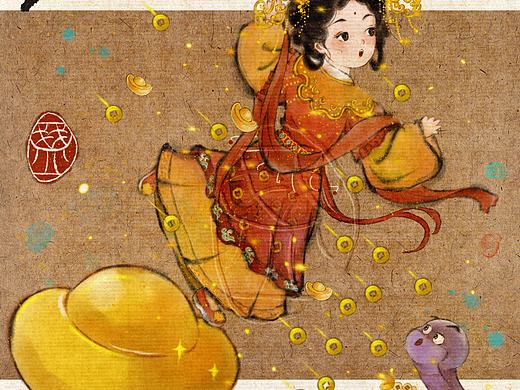 福禄寿喜财｜财神