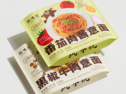 【甄味说】-意面包装设计