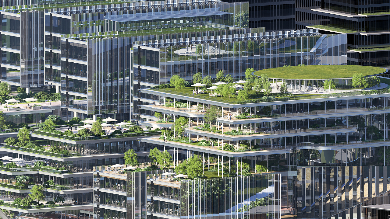 深圳新启航（图ZMzgzNzUxMjg0） - 其他空间 - 站酷设计师鼎欣建筑效果图原创素材 - 站酷ZCOOL