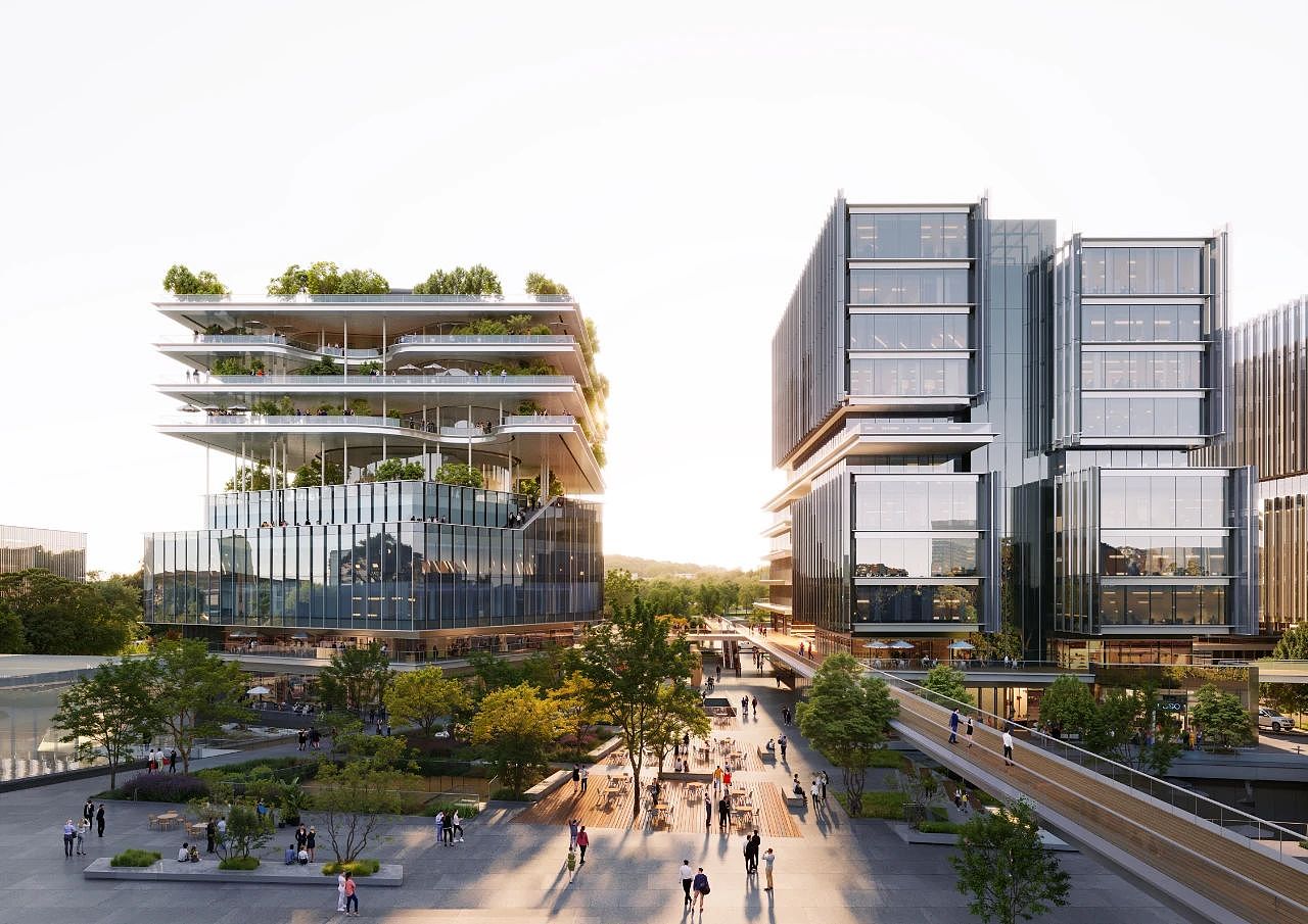 深圳新启航（图ZMzgzNzUxMzAw） - 其他空间 - 站酷设计师鼎欣建筑效果图原创素材 - 站酷ZCOOL