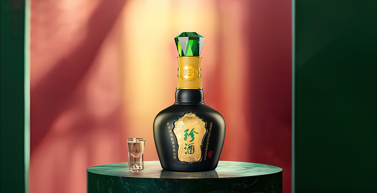 珍酒-珍三十（图ZMzgzNzUyMTY4） - 产品摄影 - 站酷设计师叁羽映画原创素材 - 站酷ZCOOL