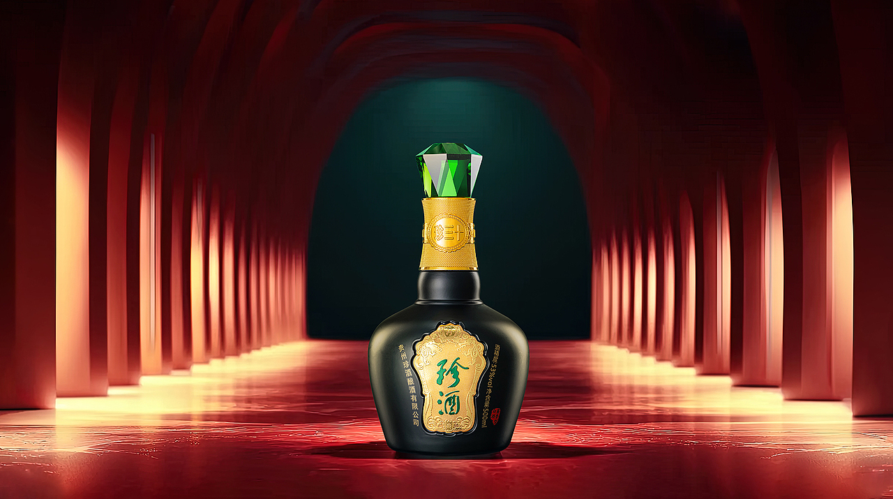 珍酒-珍三十（图ZMzgzNzUyMTY0） - 产品摄影 - 站酷设计师叁羽映画原创素材 - 站酷ZCOOL