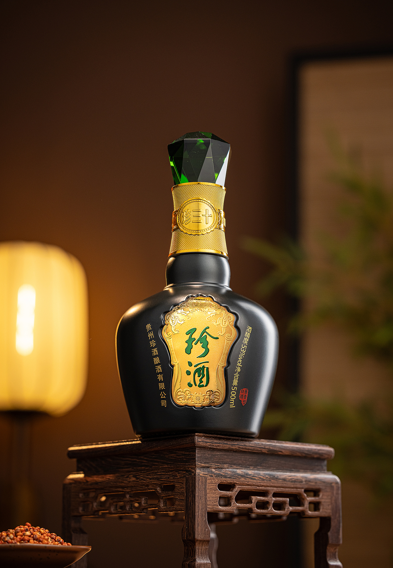 珍酒-珍三十（图ZMzgzNzUyMTg0） - 产品摄影 - 站酷设计师叁羽映画原创素材 - 站酷ZCOOL
