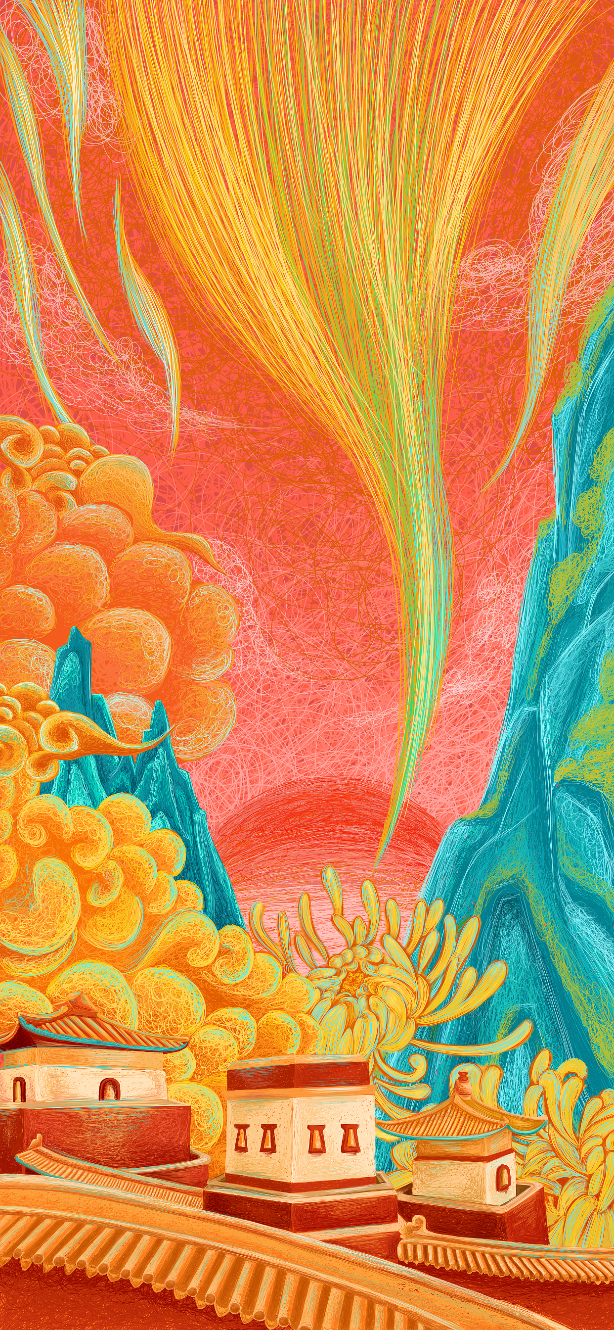 一轮旭日（图ZMzgzNzU1NTA4） - 创作习作 - 站酷设计师叮当DD原创素材 - 站酷ZCOOL