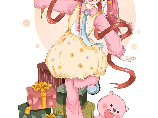 今天画个开心的loopy