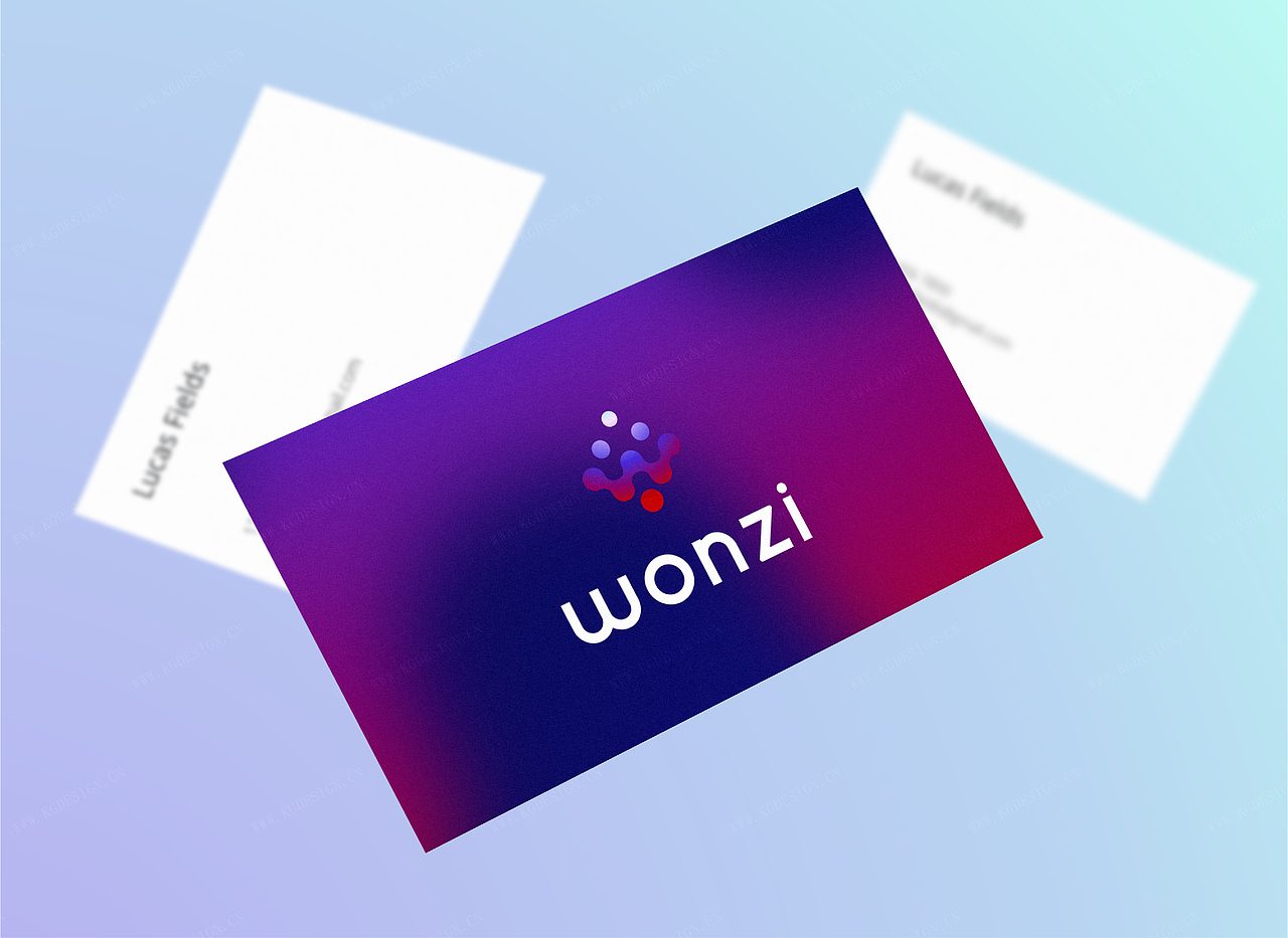 【我司案例】WONZI｜科技品牌logo设计（图ZMzgzNzY0NTky） - Logo - 站酷设计师KGdesign原创素材 - 站酷ZCOOL
