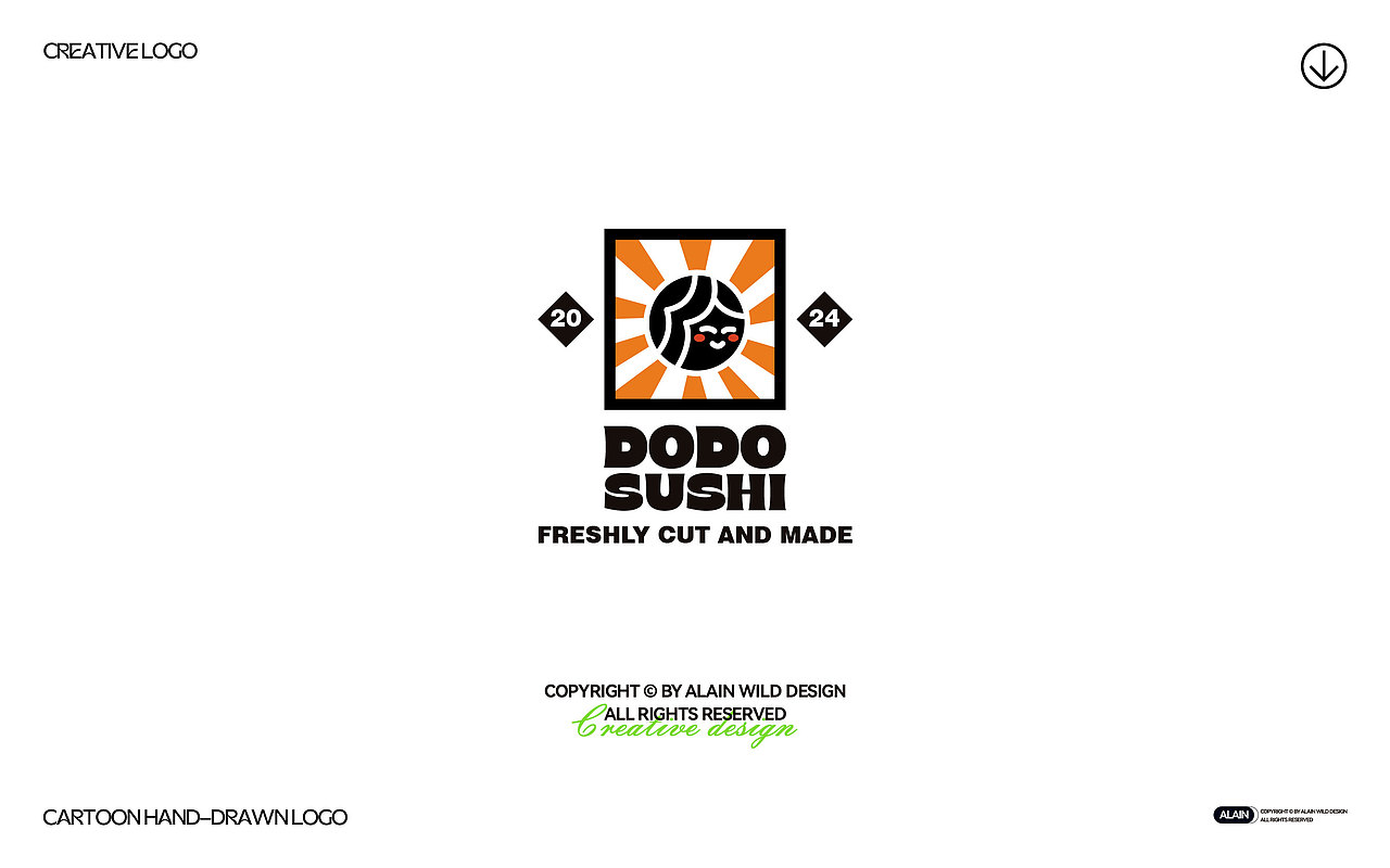 LOGO合集 | 2024年中LOGO 手绘卡通