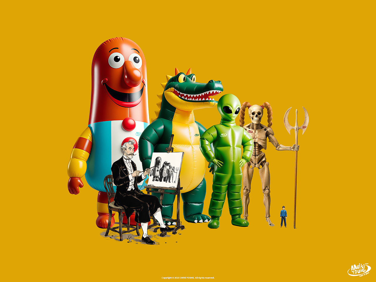 MULTI-YOUNG TEAM 的合作团队 | ©CHRIS YOUNG